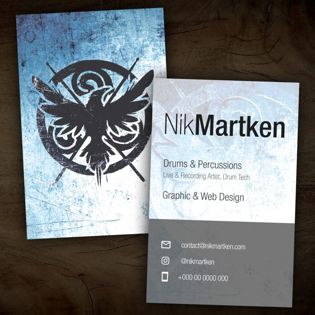 NikMartken - Business Card